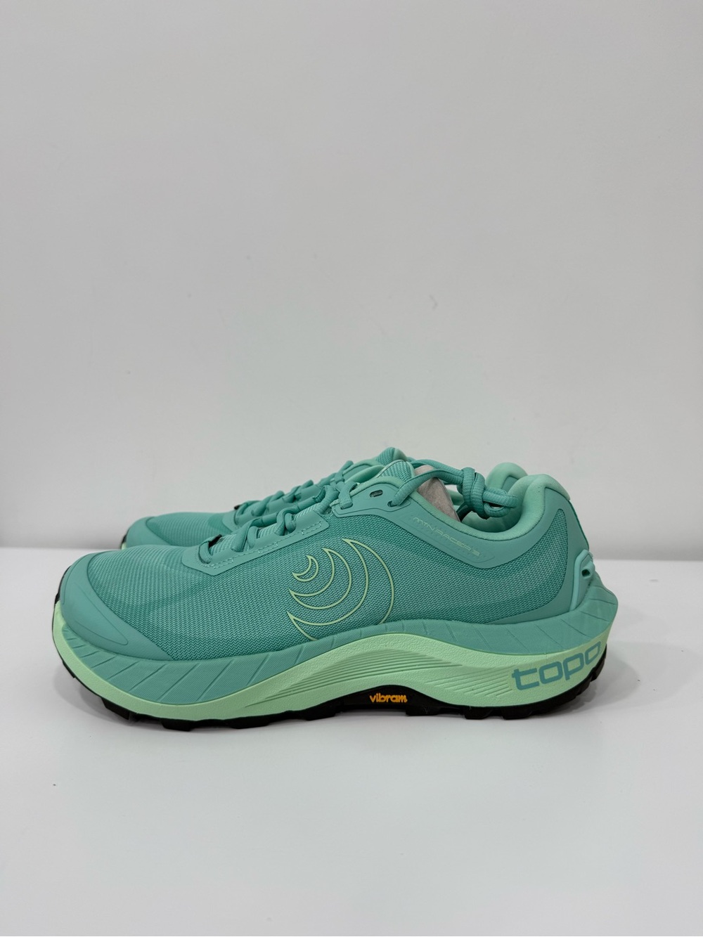 Topo Athletic MTN Racer 3 Women’s Aqua Teal Trail Running Shoes Size 9 Brand New - Picture 3 of 6